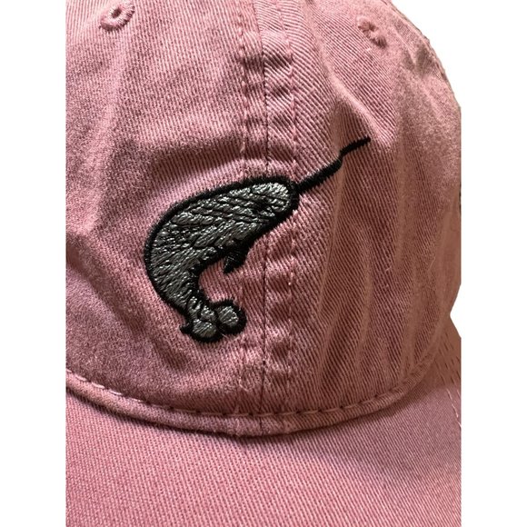 Carbon Elements Hat Purple Embroidered Narwhal Adjustable 100% cotton - Picture 2 of 6